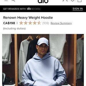Alo - Renown Heavyweight Hoodie
